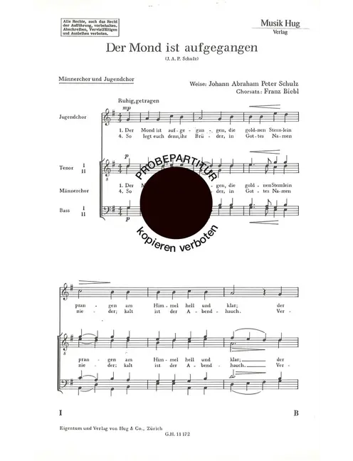 Mond ist aufgegangen